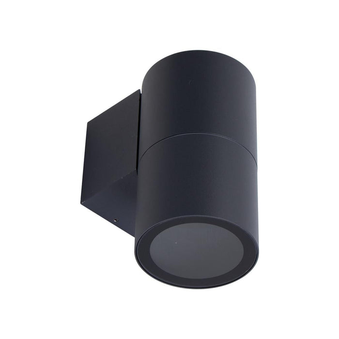 PIPER-1: Round Aluminium LED Wall Light for Indoor and Outdoor Use (avail in Black, White & Dark Grey)