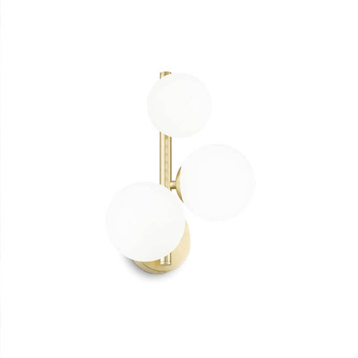 Ideal Lux PERLAGE: Indoor Wall Light with Opal Glass Shades