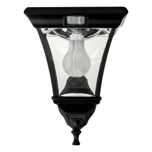 Solar Powered LED Coach Light with PIR Sensor