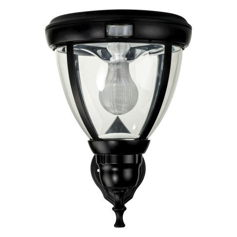 Solar Powered LED Coach Light with PIR Sensor