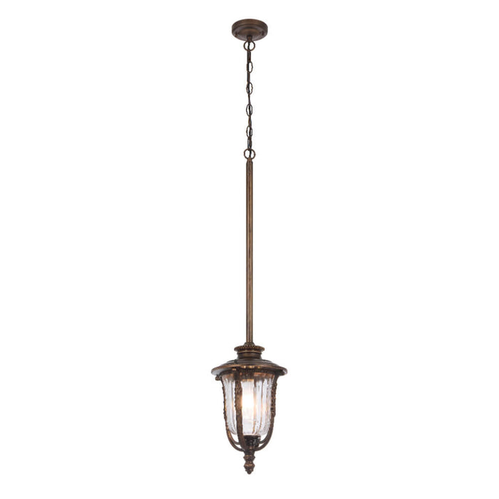 RAMIRO: Vintage Traditional Coach-Style Design Pendant Light (Available in Bronze & Black | 20cm & 25cm)