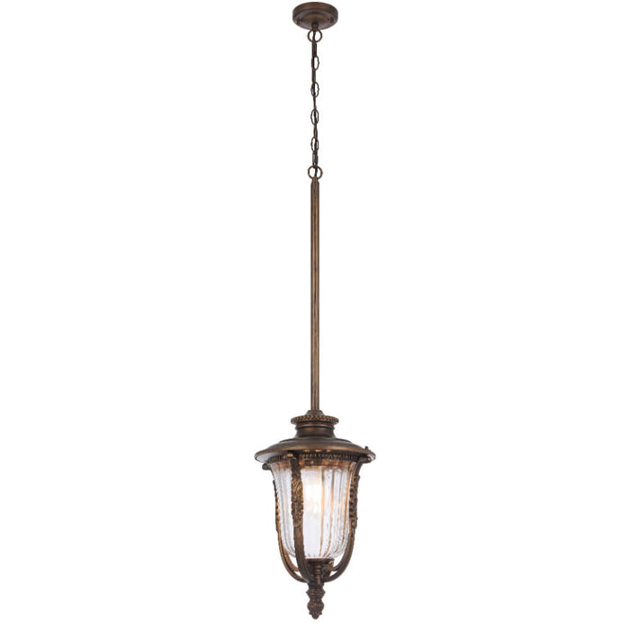 RAMIRO: Vintage Traditional Coach-Style Design Pendant Light (Available in Bronze & Black | 20cm & 25cm)