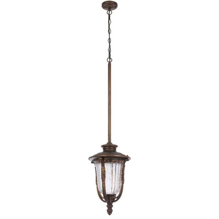 RAMIRO: Vintage Traditional Coach-Style Design Pendant Light (Available in Bronze & Black | 20cm & 25cm)