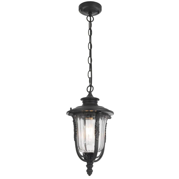 RAMIRO: Vintage Traditional Coach-Style Design Pendant Light (Available in Bronze & Black | 20cm & 25cm)
