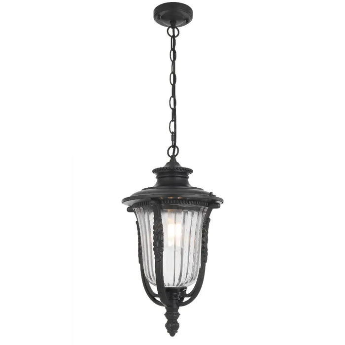 RAMIRO: Vintage Traditional Coach-Style Design Pendant Light (Available in Bronze & Black | 20cm & 25cm)