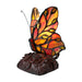 G&G Bros Red Butterfly Leadlight Table Lamp