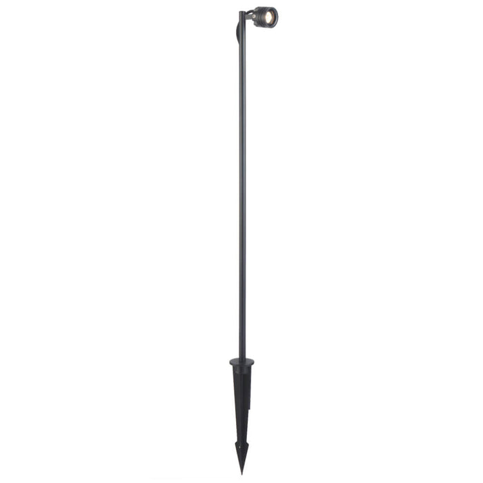 RILTO: 24V Exterior LED 60cm Garden Post Spike Light (Available in Rust, Green & Black)
