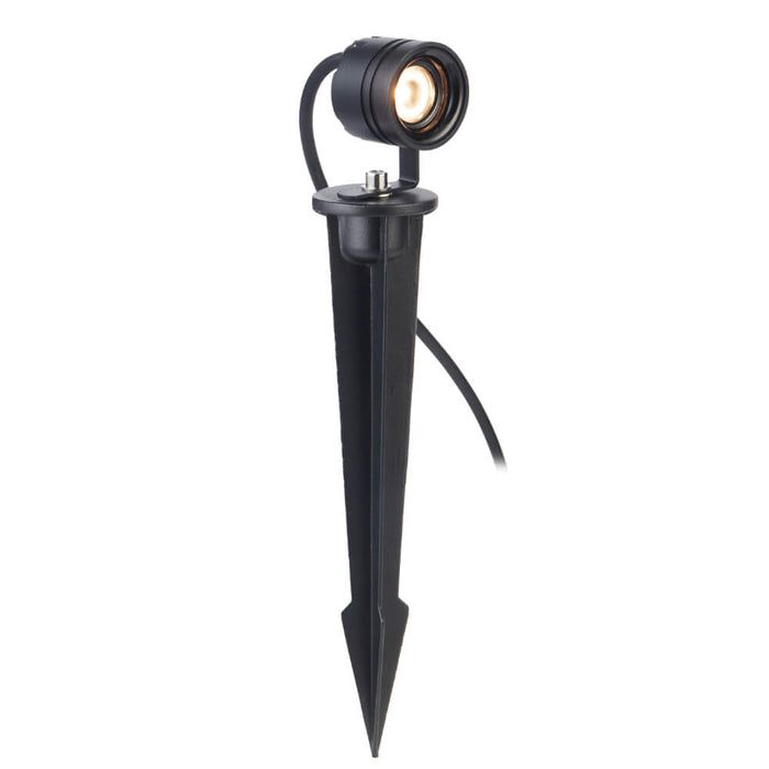 RILTO: 24V Exterior LED Garden Spike Light (Available in Rust, Green & Black)