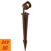 Telbix RILTO: 24V Exterior LED Garden Spike Light (Available in Rust, Green & Black)