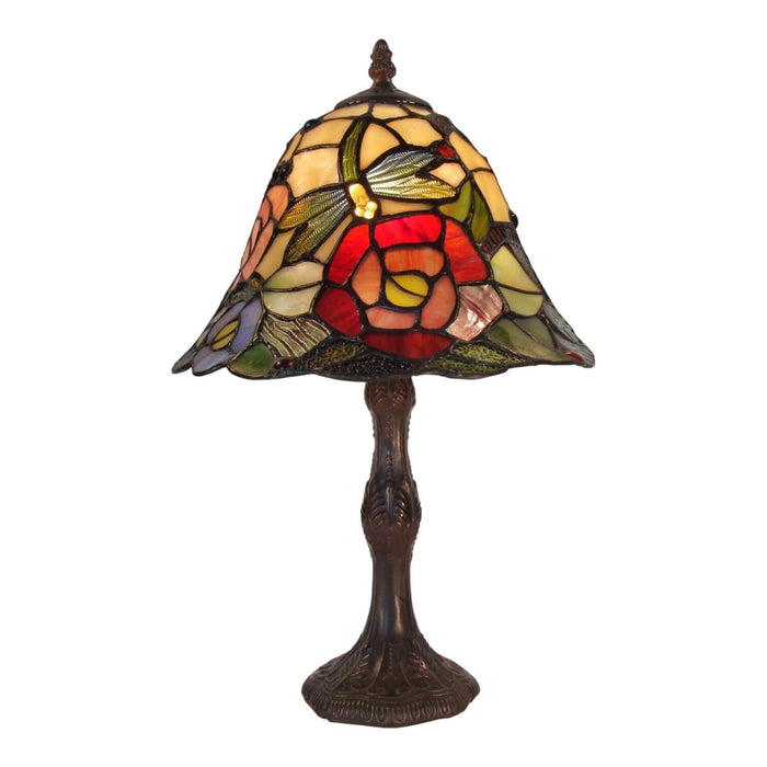 G&G Bros ROSITA: Leadlight Table Lamp (Avail in 2 sizes)