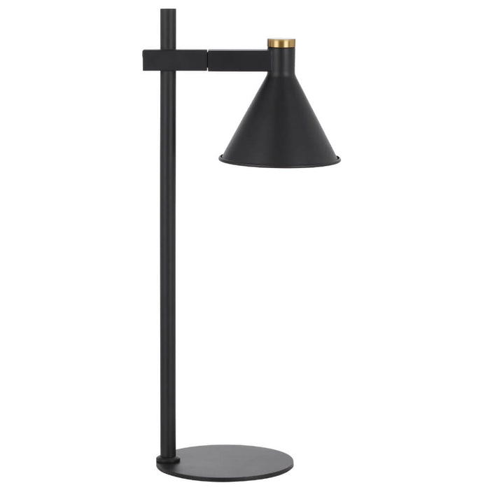 ROSNER: Iron Table Lamp with Adjustable Lamp Head (Available in Black & White)