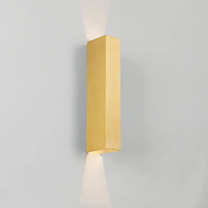 RYLAND: Exterior Up/Down LED Wall Light (Available in Brass & Black)