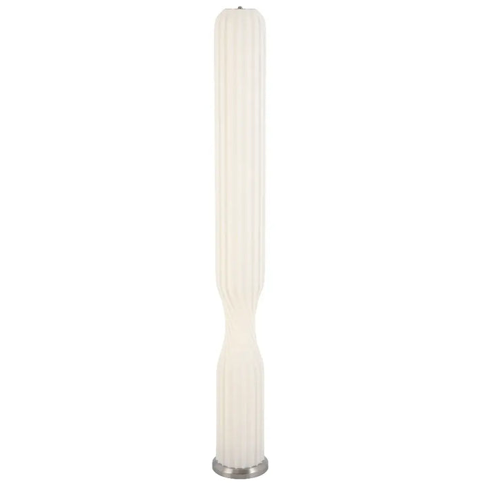 Telbix SAGERO: White Minimalist LED Floor Lamp