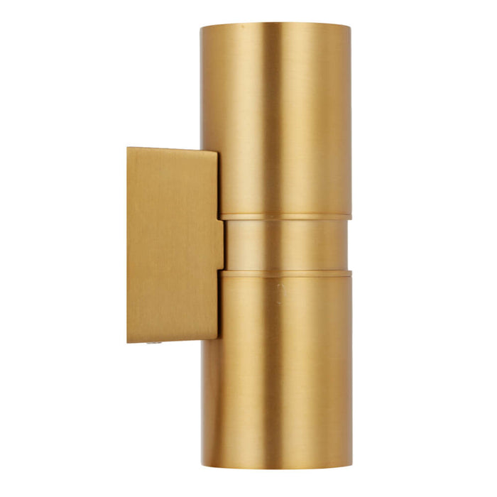 SARNEL: Exterior Up/Down Wall Light (Available in Brass & Rust)