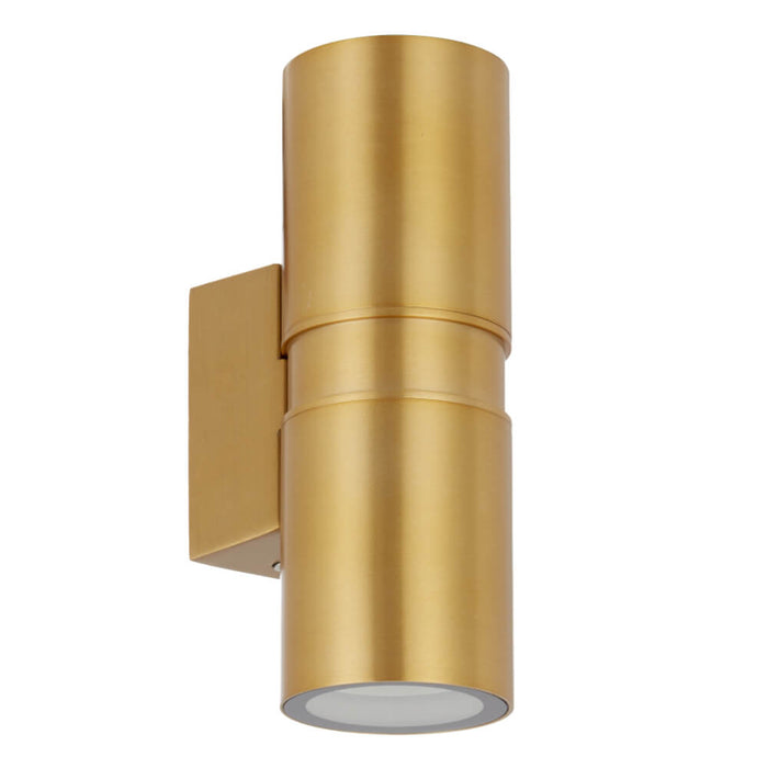 SARNEL: Exterior Up/Down Wall Light (Available in Brass & Rust)