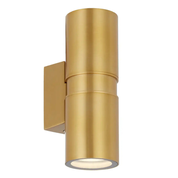 SARNEL: Exterior Up/Down Wall Light (Available in Brass & Rust)
