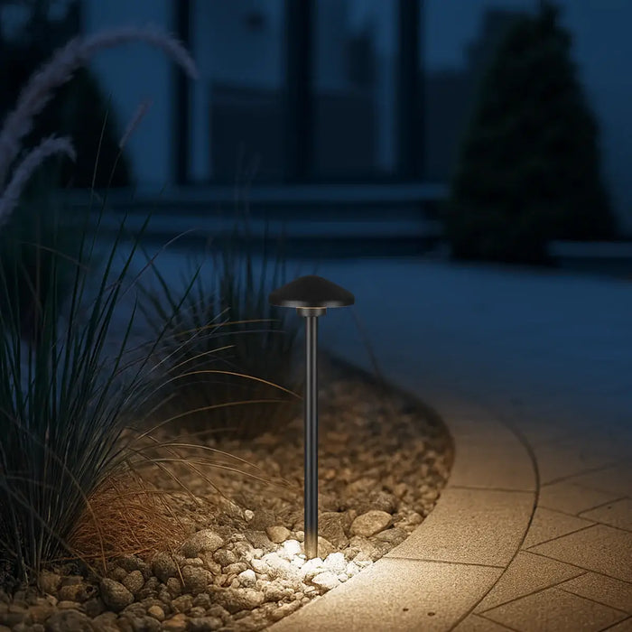 SCAPE: 24V Exterior LED Garden Spike Light (Available in Rust, Green & Black)
