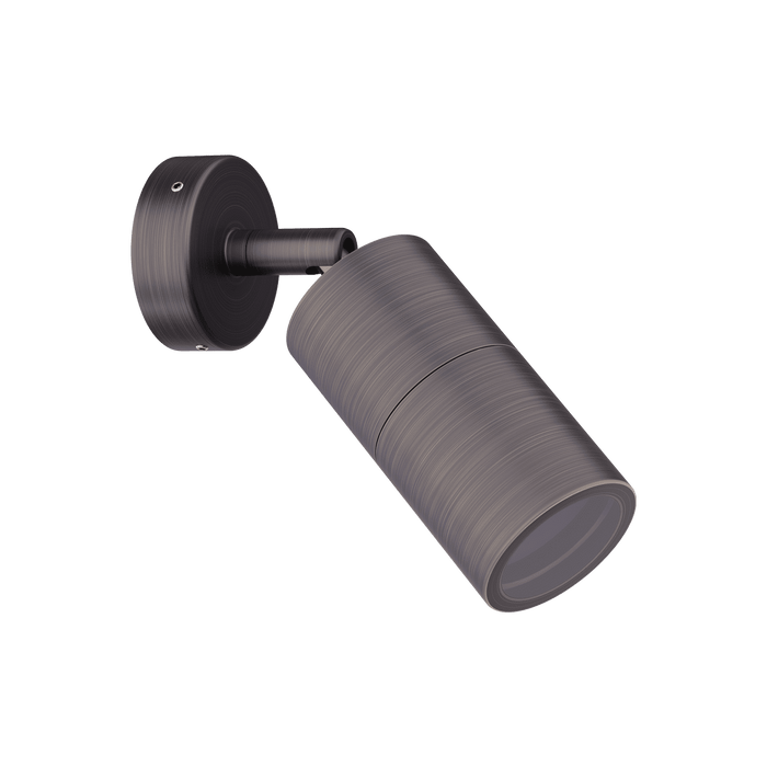 SHADOW: 1 Light Adjustable 12V MR16 TRIO Exterior Wall Light