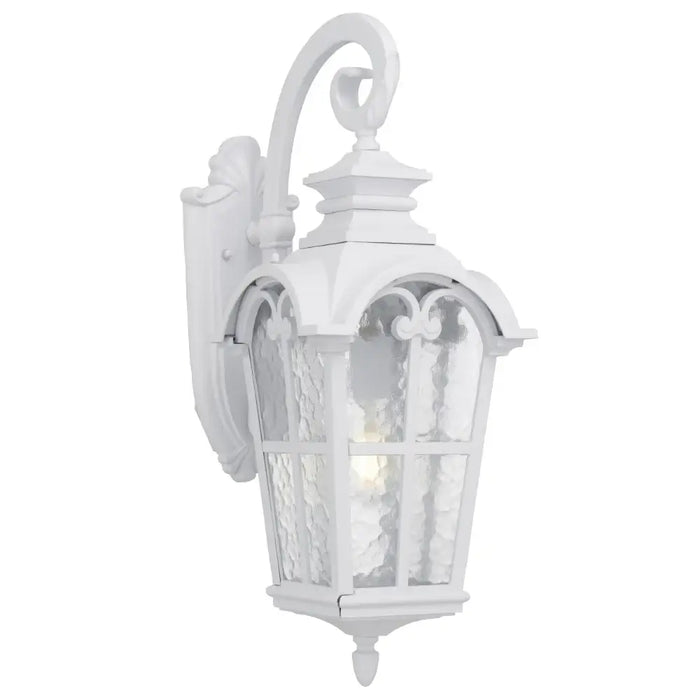 Telbix SHELTON: IP44 Exterior Coach Wall Light (Available in Black & White)