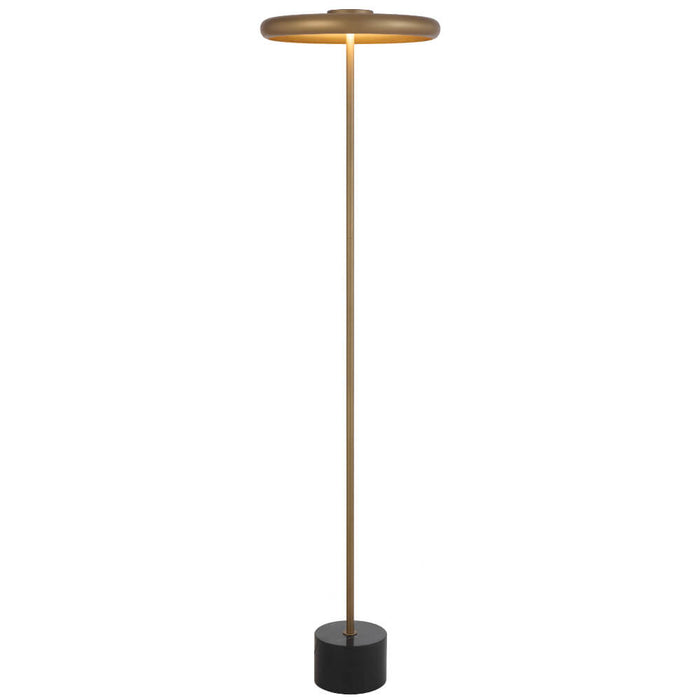 SISBY: Dimmable LED Floor Lamp (Available in Antique Brass & Brass Matt)