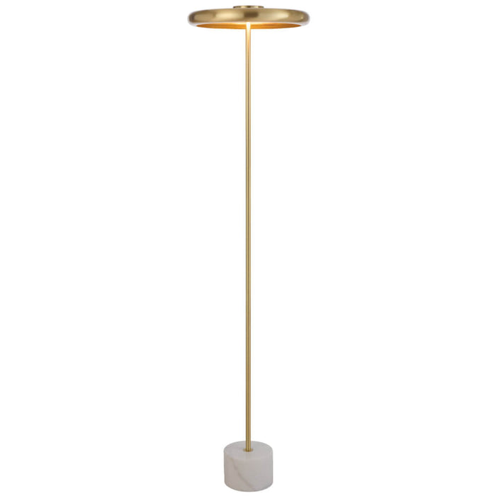 SISBY: Dimmable LED Floor Lamp (Available in Antique Brass & Brass Matt)