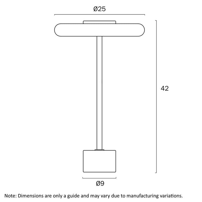 SISBY: Dimmable LED Table Lamp (Available in Antique Brass & Brass Matt)