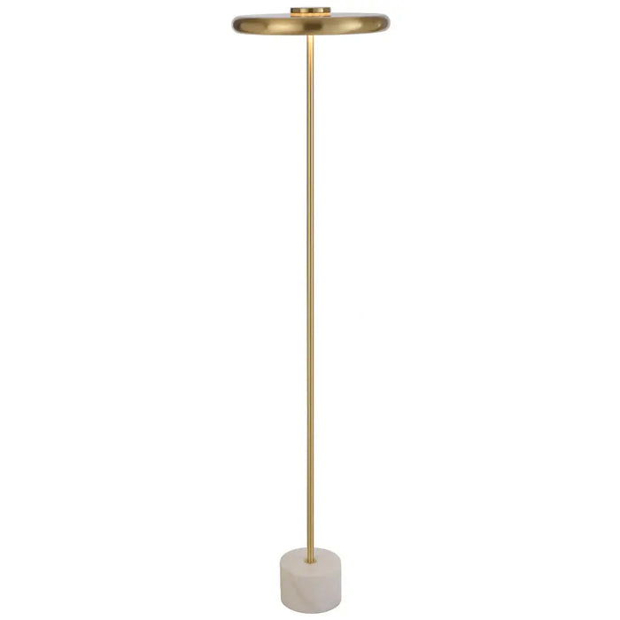 SISBY: Dimmable LED Floor Lamp (Available in Antique Brass & Brass Matt)