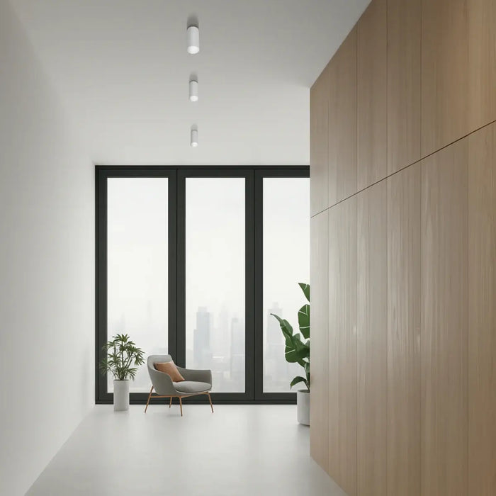 SOVA: TRIAC Dimmable Close to Ceiling Pendant (Available in White & Grey)