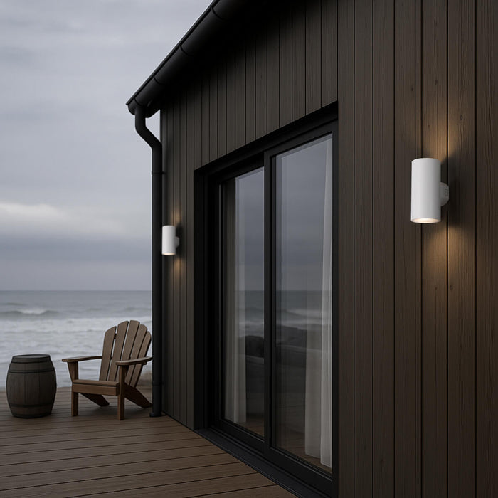 STINA: LED 3CCT Exterior Up/Down Wall Light (Available in Black & White)