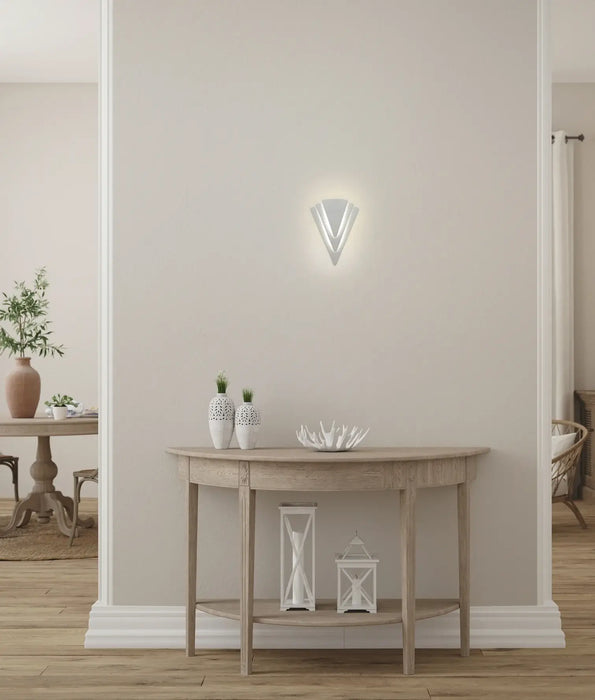 SURAT: City Series Dimmable LED Dual-CCT Interior Triangular Wall Light