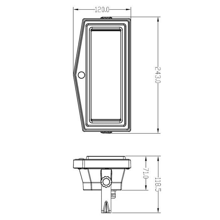 Solar Security Flood Light 1000 Lumens Motion Sensor