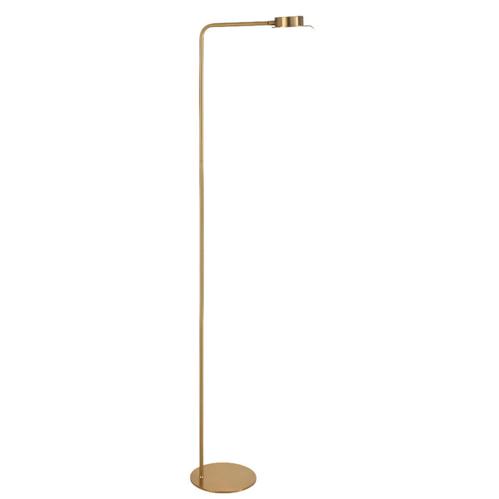 TARELL: Minimalist LED Floor Lamp (Available in Gun Metal & Antique Gold)