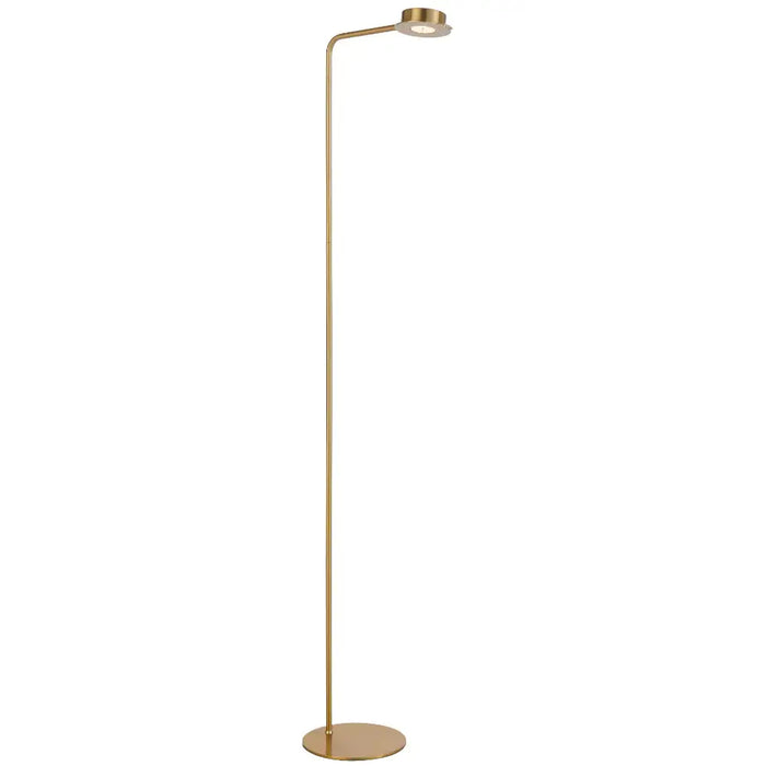 TARELL: Minimalist LED Floor Lamp (Available in Gun Metal & Antique Gold)