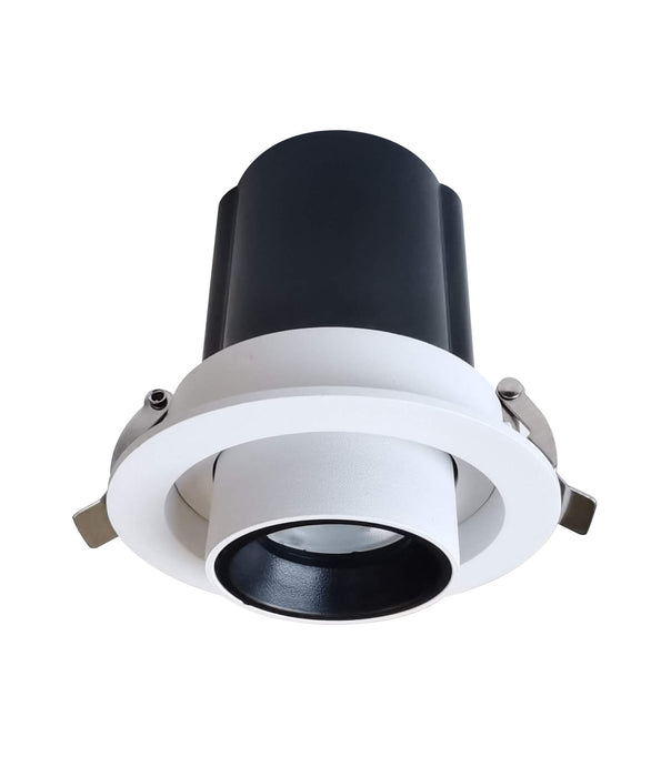 TELE: Recessed Retractable & Dimmable Tri-CCT LED Spot Downlight