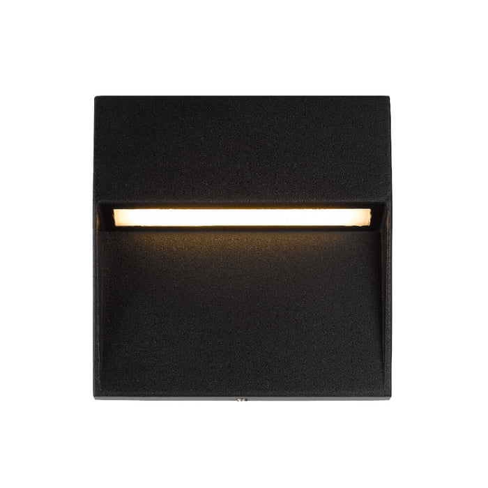 TERIN: Minimalist Square Exterior LED Wall Light (Available in Rust, Green & Black)