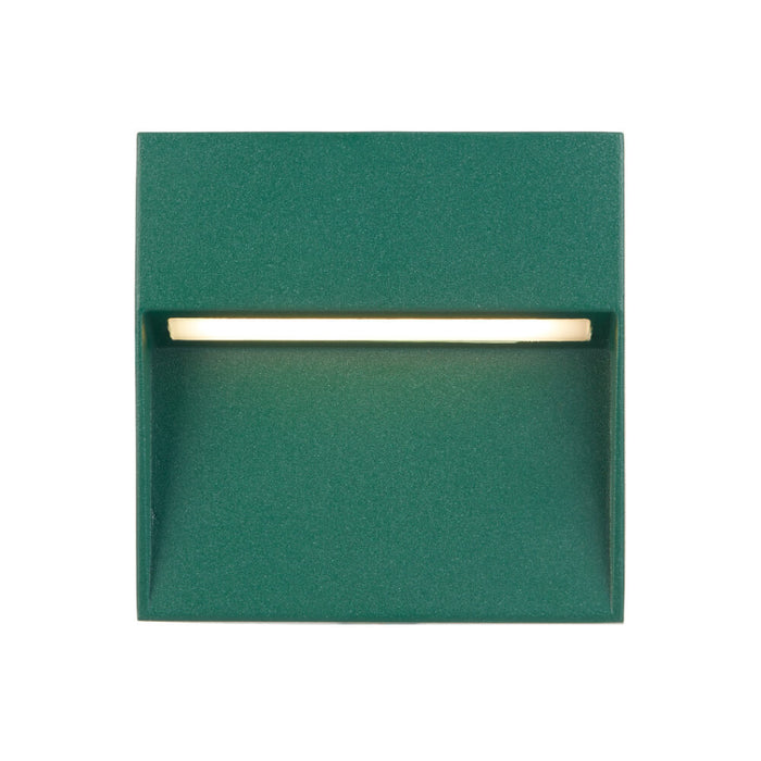 TERIN: Minimalist Square Exterior LED Wall Light (Available in Rust, Green & Black)