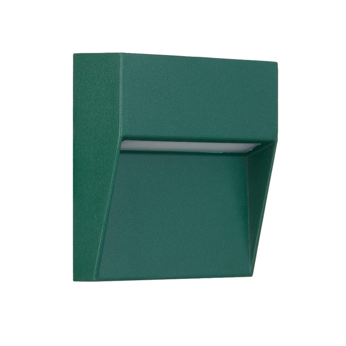 TERIN: Minimalist Square Exterior LED Wall Light (Available in Rust, Green & Black)
