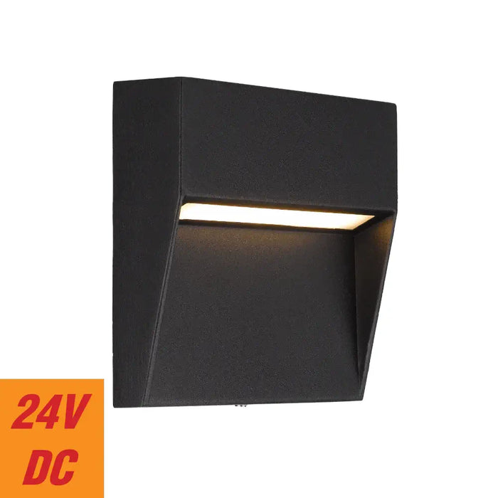 TERIN: Minimalist Square Exterior LED Wall Light (Available in Rust, Green & Black)