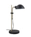 CLA TETTU: Sand Black Adjustable Height Swivel Head Table Lamp