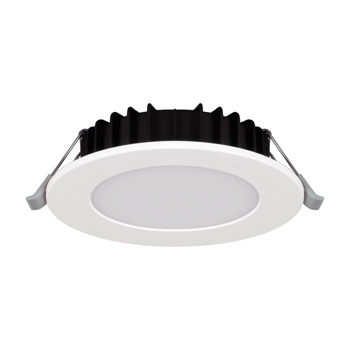 TICK-8 Round 8W LED Tri-Colour Dimmable Flat Trim Downlight