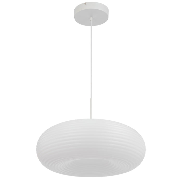 TIFTON: White 3CCT Dimmable LED Pendant Light (Available in 35cm & 50cm)