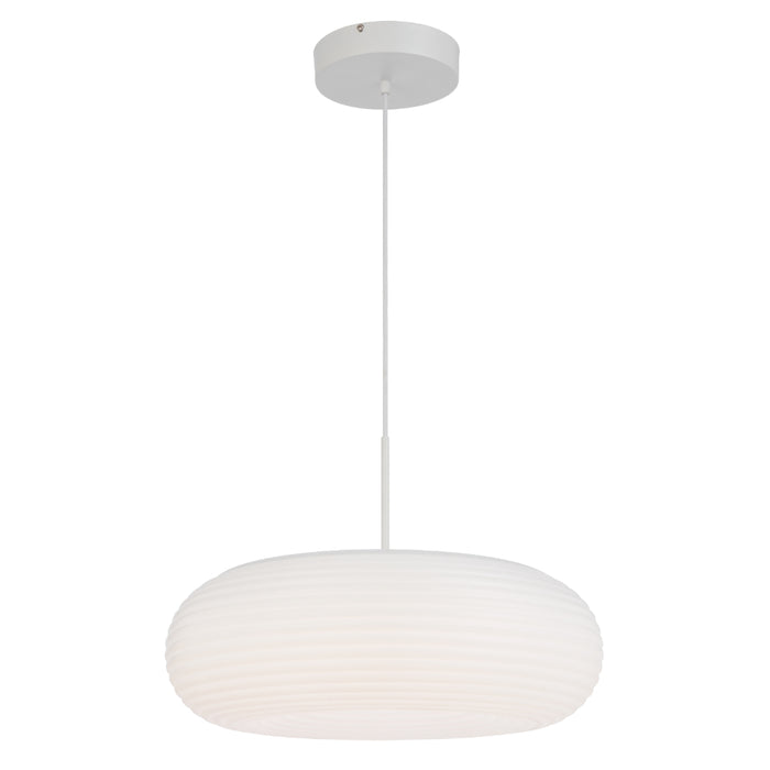 TIFTON: White 3CCT Dimmable LED Pendant Light (Available in 35cm & 50cm)
