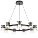 Telbix TIPICO: 9 Light LED Pendant (Available Gunmetal & Gold)