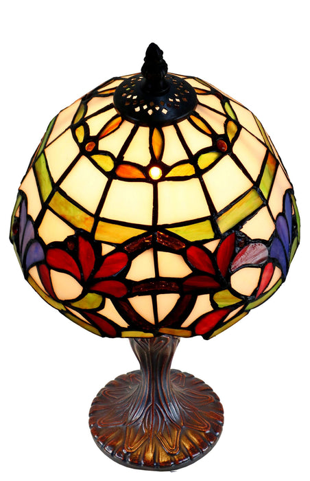 ZEYA: Leadlight Table Lamp