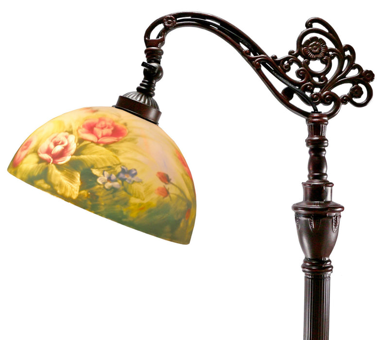 Handpainted Downbridge Floor Lamp