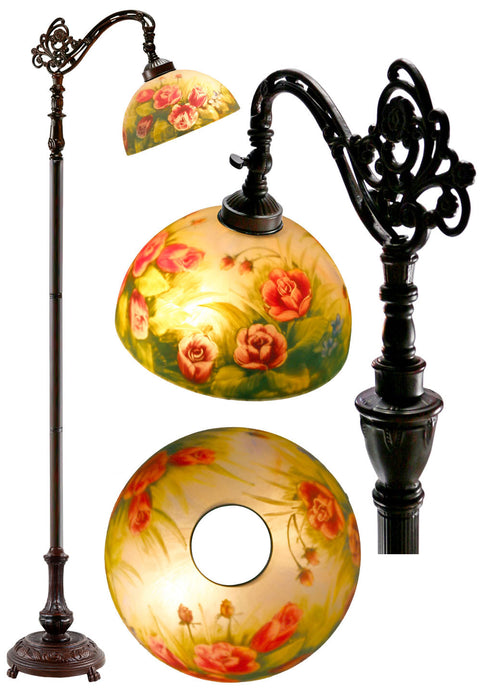 Handpainted Downbridge Floor Lamp