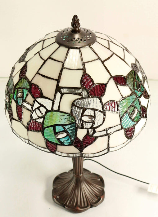 ILONA: Large Tiffany Leadlight Table Lamp