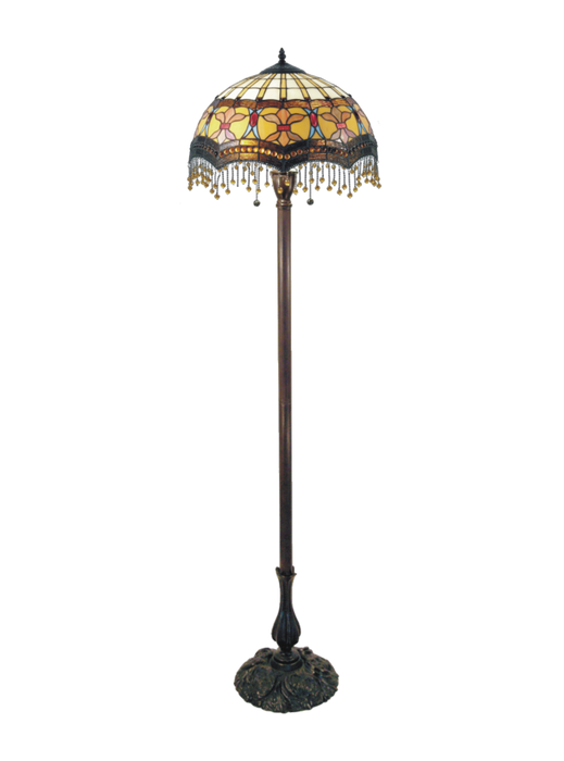 20" Madonna Beaded Floor Lamp