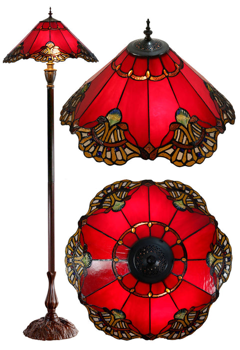 Benita Red Floor Lamp