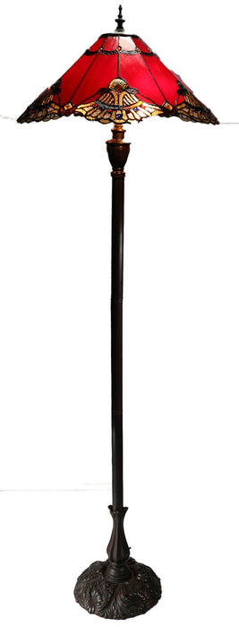 Benita Red Floor Lamp